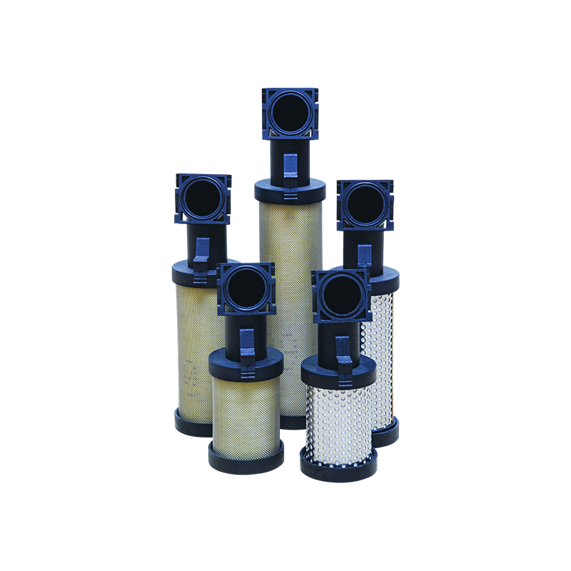 Small compressed air filter